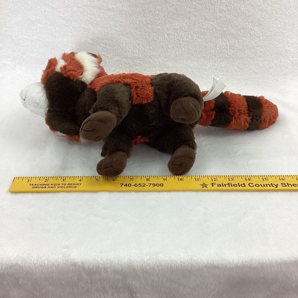 Hug Fun Red Panda Soft Plush Stuffed Animal Toy 16" Ring Tail - Picture 11 of 11
